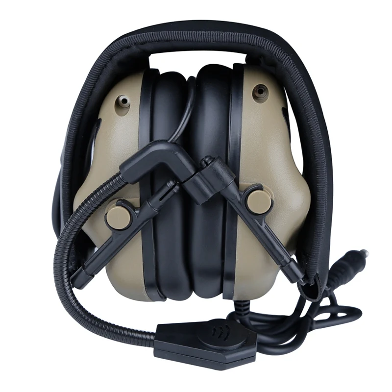 Tactical) Headphone Noise Cancellation Pickup Headset Hunting Shooting Game Accessories