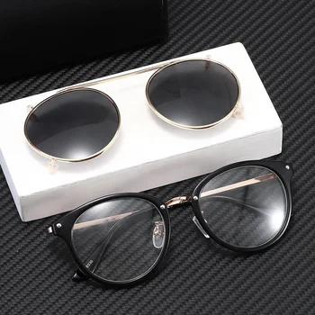 

2020 High quality hot sale new round metal frame retro sunglasses UV400 unisex
