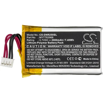 

Battery for DeLorme inReach SE, INCRH20, InReach Explorer, INRCH25, AG-008727-201, Q639603N, T7V1315