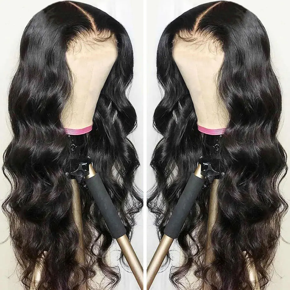 Body Wave Wig Lace Front Human Hair Wigs For Women 30 Inch Transparent Lace Frontal Wig Human Hair Wavy Brazilian Lace Front Wig