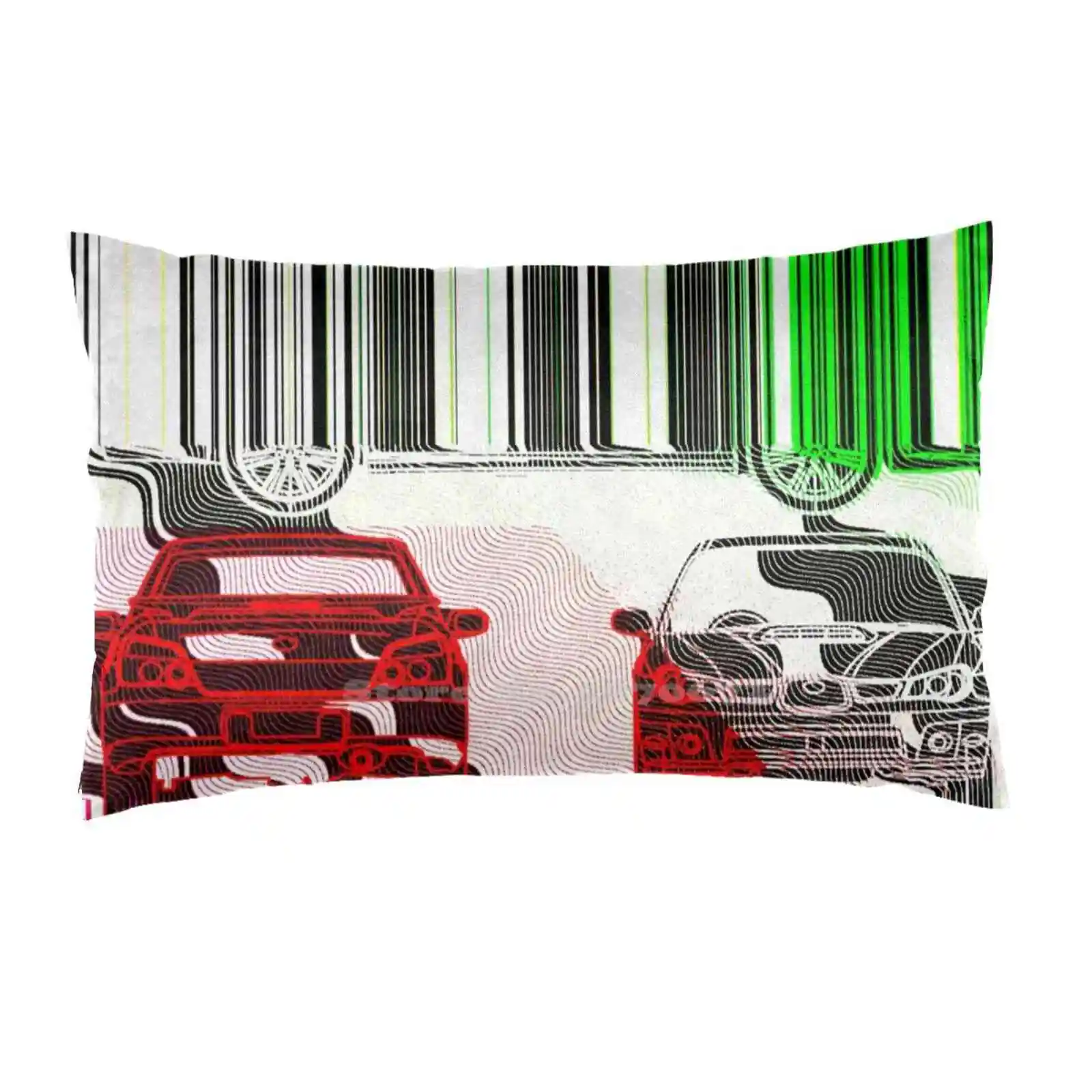 White Supercar Sleeping Rectangle Pillowcase Bedding Huracan Lambo Bull Cars Car Racing Sporting Luxury Red Gray Blu Blue |
