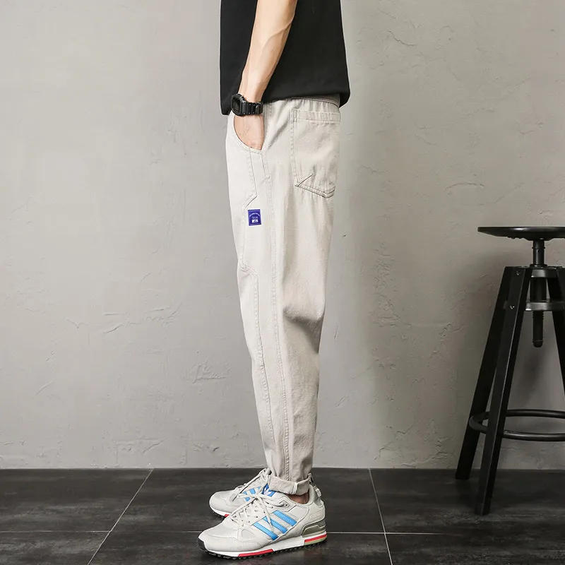 Men Pant Autumn Big Zise Loose Sweat Pants Men Mens Harem Pants Pantalones Haren Pantalon De Survetement Homme Student GG50ck051