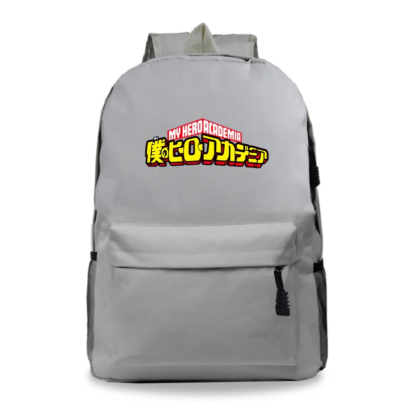 Аниме My Hero Academy мальчики девочки рюкзаки для подростков Boku No Hero academic школьные сумки красивый ранец Мужчины Женщины Путешествия Рюкзак - Цвет: 13