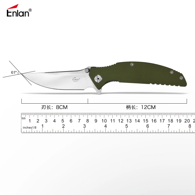 Enlan EW054-1 карманный тактический складной нож для выживания Охотничьи ножи для кемпинга карманный нож s G10 ручка, Прямая поставка
