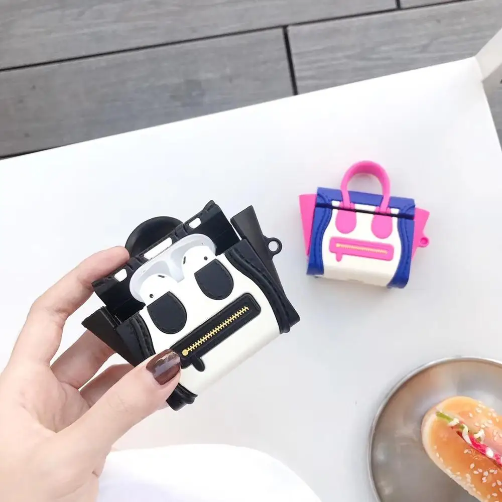 Сумка с персонажем мультфильма Мягкая кукла из силикона чехол для Apple Airpods чехол милая игрушка история Обложка