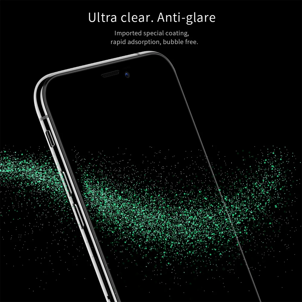 Для iPhone 11/Pro Max защита экрана полностью покрывает закаленное стекло Nillkin пленка XD CP+ Max круглый край 9H твердость