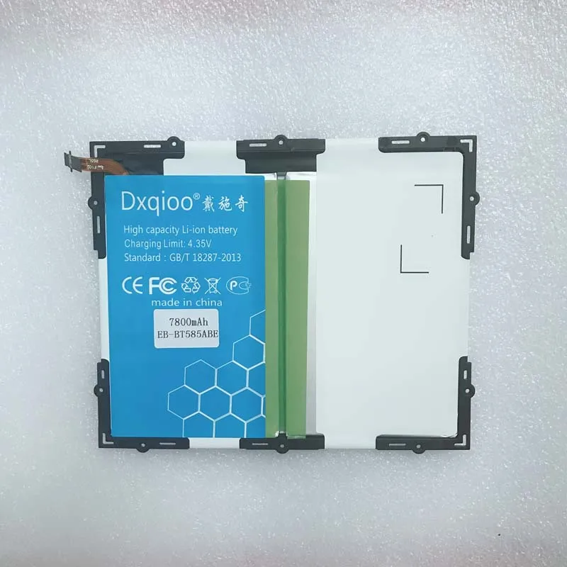 7800 ма-ч для samsung Galaxy Tablet Tab A 10,1 T580 SM-T585C T585 T580N EB-BT585ABE