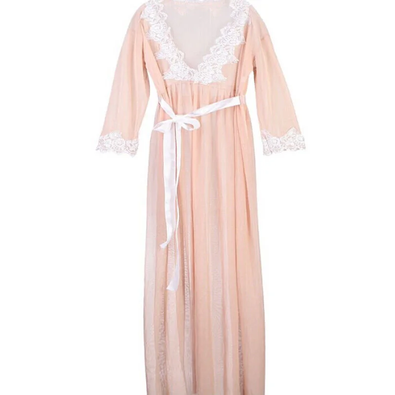 Pregnant Women Lace Up Long Sleeve Maternity Dress Ladies Maxi Gown Photography Photo Shoot Clothing Clothes