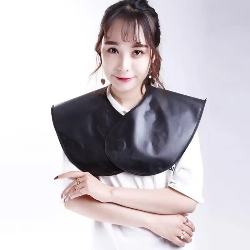 Hit Prodazh Nakidka Na Sheyu Zashita Vorotnika Dlya Strizhki Vodonepronicaemaya Silikonovaya Rascvetka Volos Parikmaherskaya Instrument Dlya Ukladki Volos Aliekspress