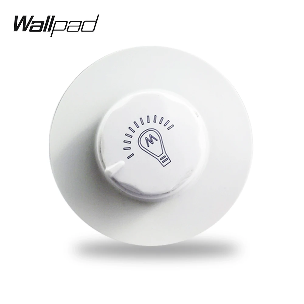 Wallpad L6 модульный настенный диммер 500 Вт регулятор яркости вращается 5 цветов DIY