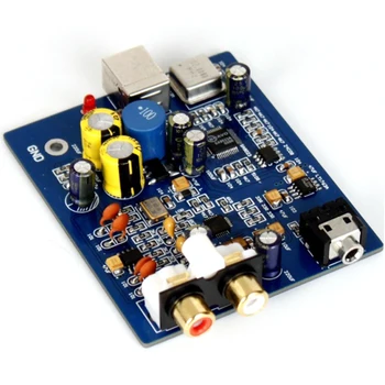 

USB Decoder Board ES9028K2M+SA9023 Fever o DAC Sound Card Decoding Module DIY for Power Amplifiers Home Theater