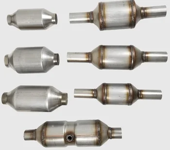 

Fast shipping OBD Three way catalytic converter Catalytic package tail gas purifier Euro 5 muffler