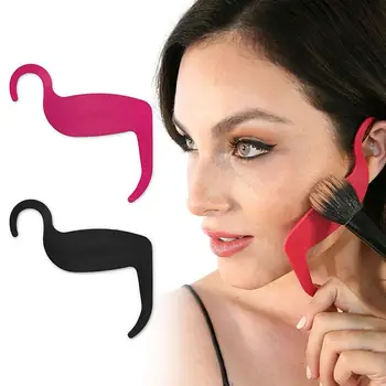 

New 1pc Eyebrow Template Shaper Makeup Tool Makeup Contour Eye Liner Card Tools Eye Eyeliner Stencil Models