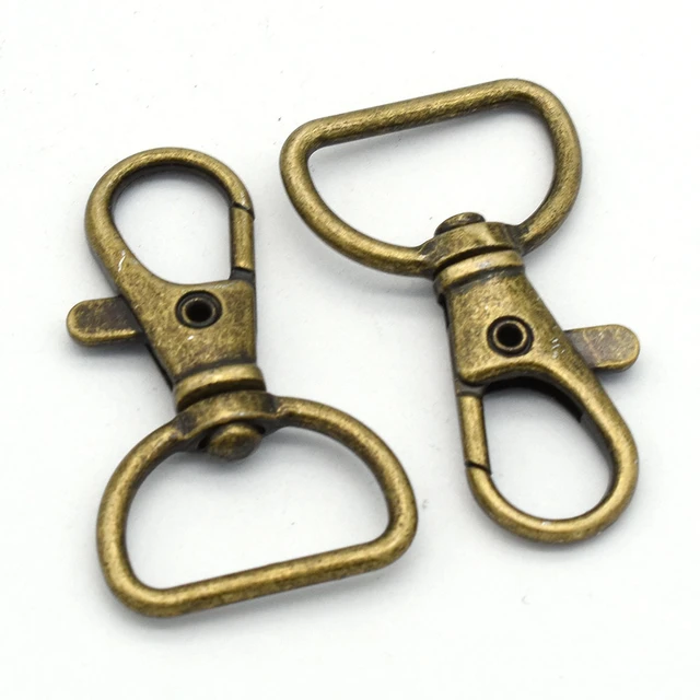 20pcs Antique Bronze Lobster Swivel Hook Clasps Claws Carabiner Snap Buckle  Gate Bag Purse Strap Hook Trigger Hook -20mm - AliExpress