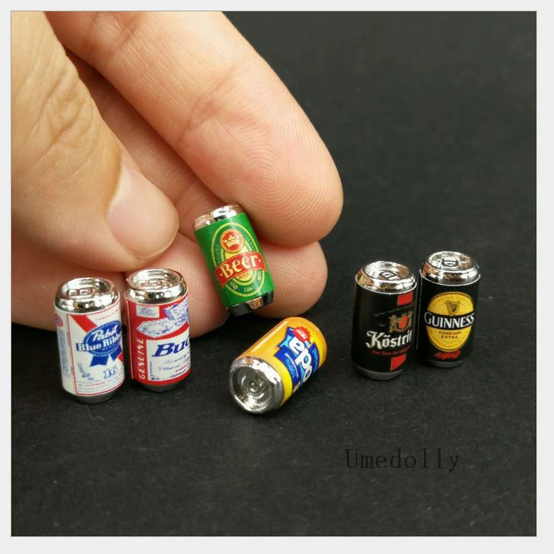 1Pc 1:12 Dollhouse miniature beer cup doll house kitchen drink accessories*wy 
