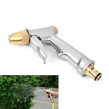 

High Pressure Water Spray Gun Brass Nozzle Garden Hose Pipe Lawn Car Wash Agriculture Tools Sprinkle Supply Dropshipping