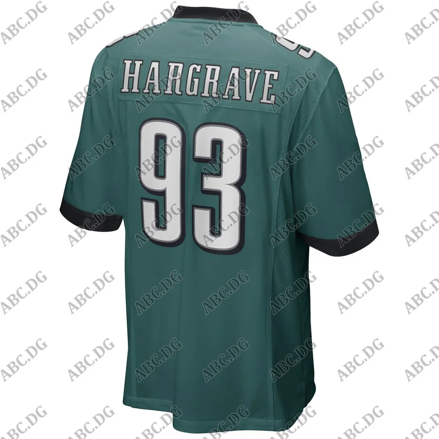 Men Women Kid Youth Philadelphia Javon Hargrave Midnight Green Game Player Jersey | Спорт и развлечения