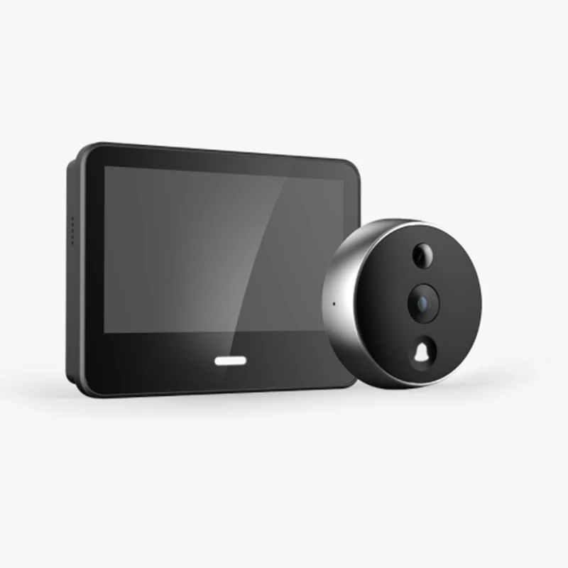 

Xiaomi Xiaomo Smart Cat Eye Alarm Night Vision Camera 4.3 inch Screen AI Face Recognition Remote Video Call Mijia PP Control