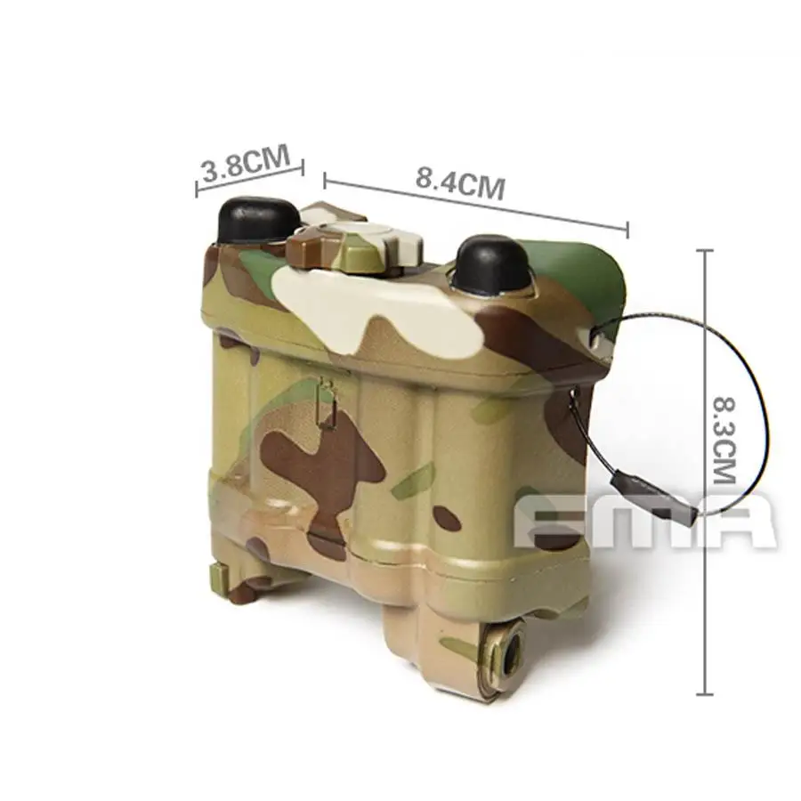 Аксессуары для тактического шлема FMA NVG AN/PVS 31 коробка батарей военных тренировок