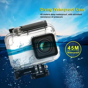 

Yiwa Underwater Waterproof Housing Diving Case For Xiaomi Xiaoyi II 4K Action Camera Sports Camera r30