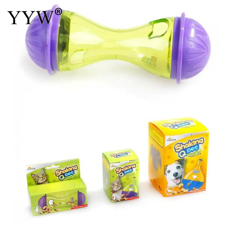Pet Веселая миска кормушка для собак кошек Кормление игрушки для домашних животных стакан с отверстием Еда мяч для обучение, игры упражнения игрушка-головоломка для детей Товары для домашних животных