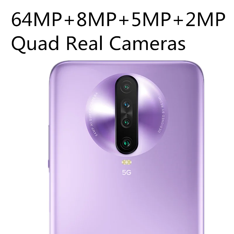 Мобильный телефон Xiaomi Redmi K30 5G 8 Гб 128 ГБ, Восьмиядерный процессор Snapdragon 765G, 6,67 дюйма, 120 Гц, жидкий дисплей, 64 мп, четыре камеры, аккумулятор 4500 мАч