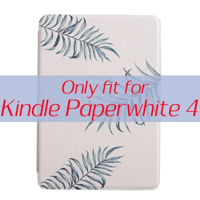 Для Amazon Kindle Paperwhite 1/2/3 чехол защитной оболочки " электронными книгами печати кожного покрова для Kindle Paperwhite 4 fundas - Цвет: C7 for KPW 4
