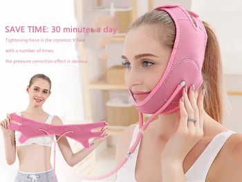 

Thin Face Bandage Air Press Lift V-Line Cheek Chin Slimming Skin Care Reduce Double Chin Care Beauty Face Degreasing Machine
