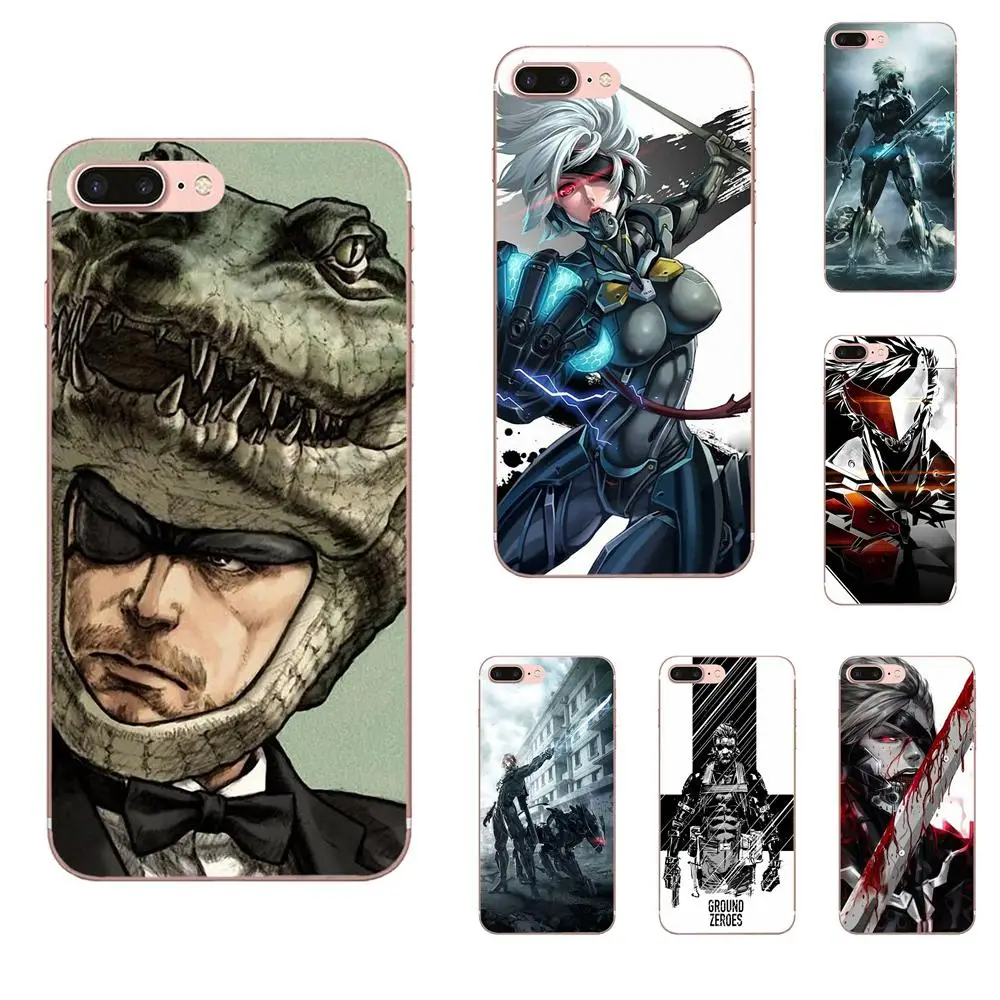 Мягкие чехлы с блестками Metal Gear Rising Mgs игры для Galaxy Grand A3 A5 A7 A8 A9 A9S On5 On7 Plus Pro Star 2015 2016
