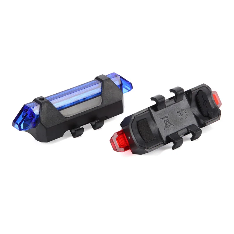 Clearance Bicycle Light USB Rechargeable LED Rear Light Safety Warning Taillight Cycling light Portable Flash Super Bright Bike Light 2