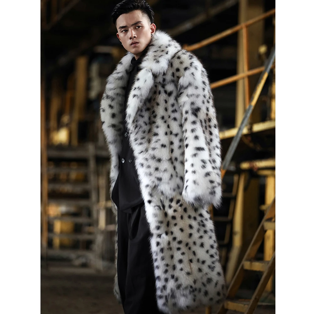 White leopard coat Clearance
