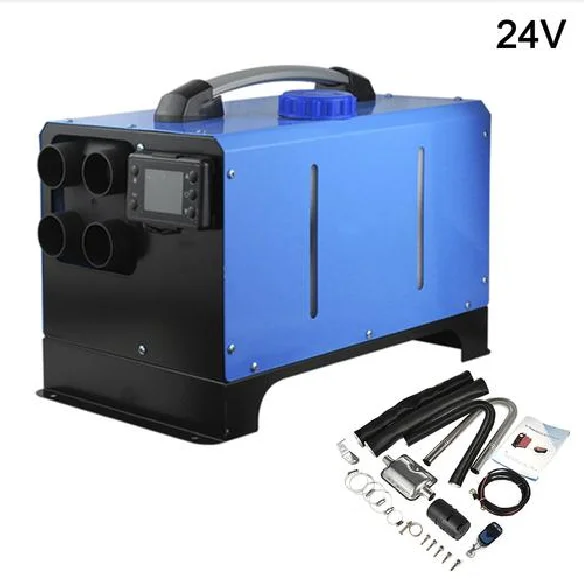 24V 5KW 12V24V Car Heater Parking Air Diesels Heater with Remote Control LCD Monitor for Car RV Motorhome Trucks Trailer Boat Heater - Название цвета: 24V