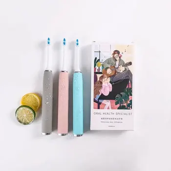 

USB Rechargeable Toothbrush Electric Couple Oral Health Electronic 5 Modes Whitening IPX7 Waterproof Sonic Electric Toothbrush