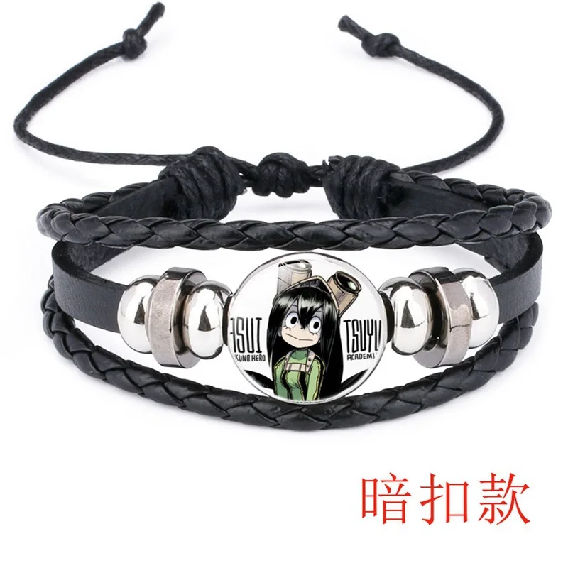 Hottest Anime My Hero Academia Cosplay Charm Hand Chain Wristband Wrist Strap Bracelet Jewelry Ornament Gift For Boys And Girls