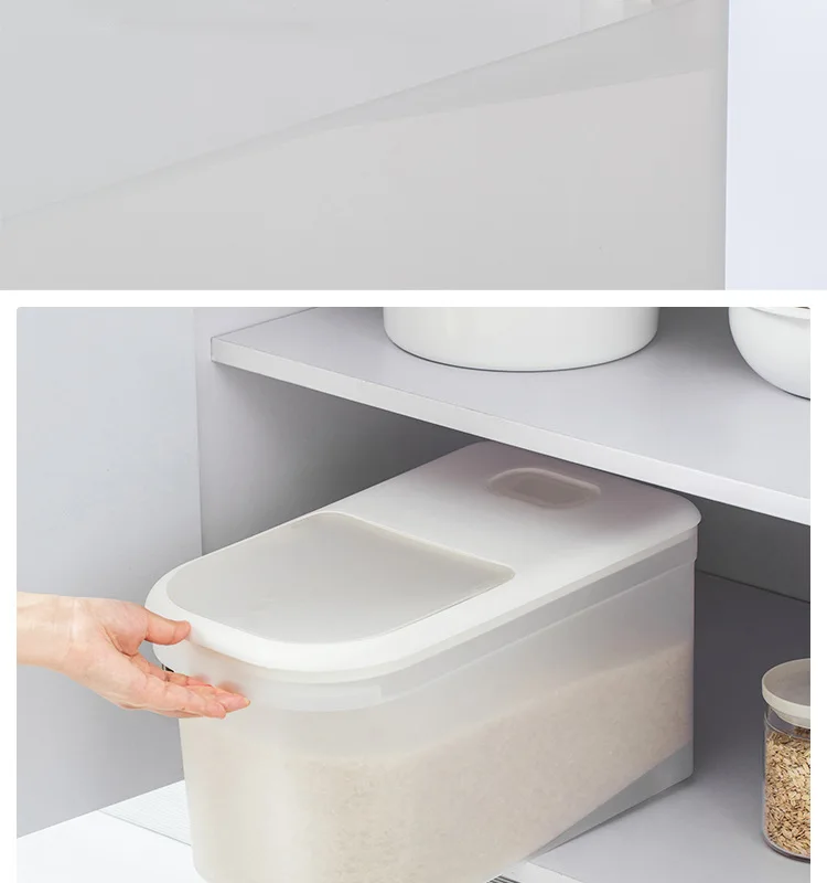 Zuo Dun Judy Kitchen M Barrel Flour Storage Bucket Box Rice Bucket 24 Jin Rice Bin Household Pest Control Moisture-Proof Rice Ja