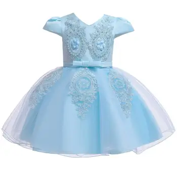

Baby Girl Dresses kids Girls 1st Party Birthday Christmas Princess Dress Infant Baptism Newborn Toddler Clothes Vestido Sukienki