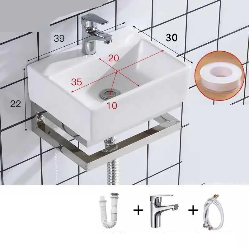 Number 18 Umywalka Waschtisch Lavandino Bagno Vanity Evier Баньо Bassin поо Banheiro Salle Bain De Mano Ванная комната умывальник раковина из нержавеющей стали, кухонной раковины - Цвет: Number 18