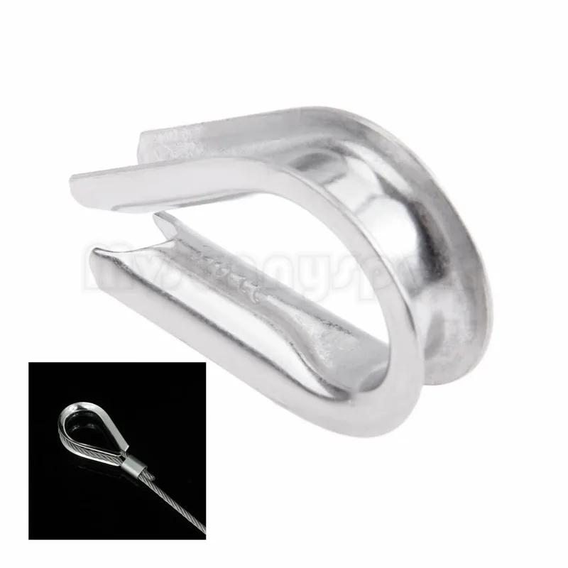 Hot 22mm M22 Marine 316 Stainless Steel Wire Rope Thimbles For 7/8 Inch Diameter Wire Rope/Cable Applications Boats Accessories 10m 304 stainless steel pvc coated steel wire rope soft sling 7 7 clothesline 5mm diameter