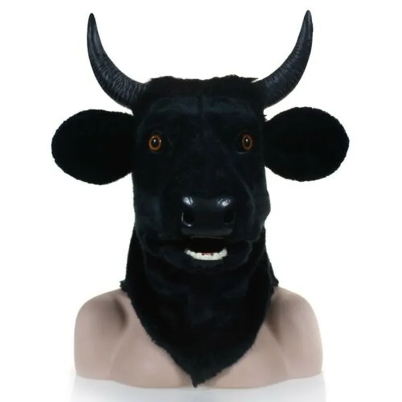 

Can Move Mouth Bull Mascot Costume Fursuit Cosplay Animal Party Game Fancy Dress Cosplay Unisex Hallowen Gift