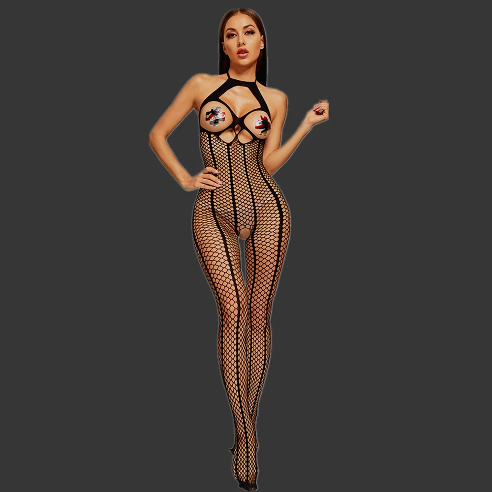 Women Underwear Sexy Lingerie 10 Styles Sexy Woman Underwear Bodysuit Open Crotch Bodystocking Fetish Porno Women Crochless Teddy Lingerie Erotic Baby Doll