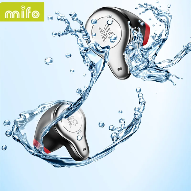 Новинка Беспроводная Bluetooth гарнитура Mifo O2 5 0 ipx5 водонепроницаемые мини наушники