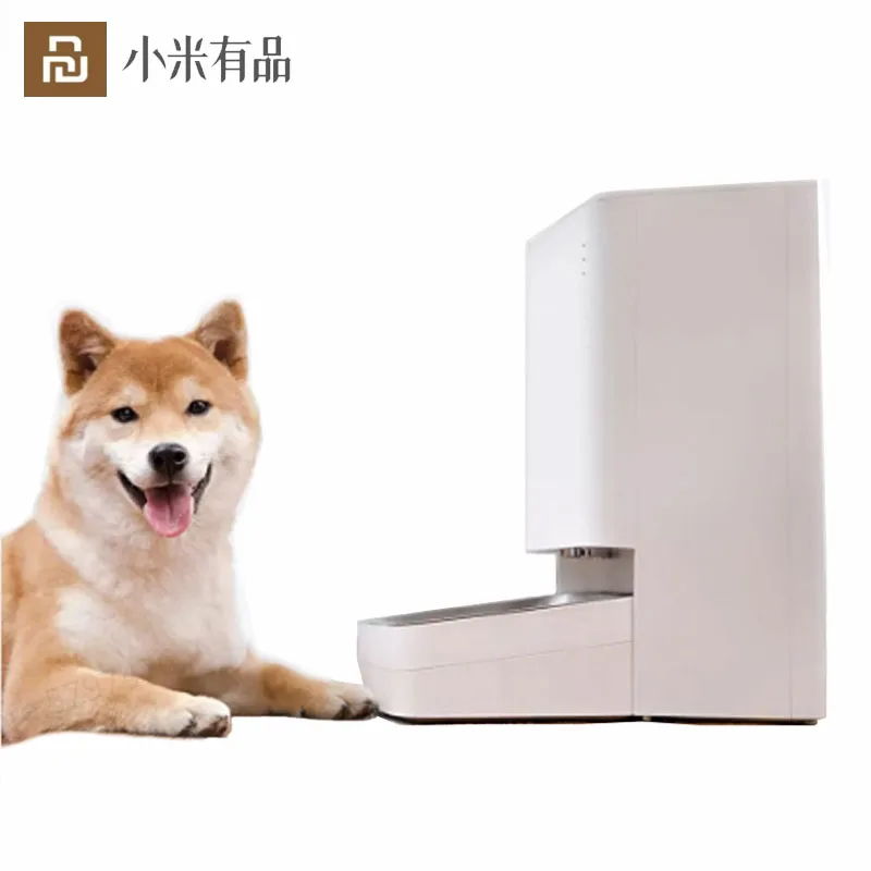 

Xiaomi Feeder Bowl Mijia Smart Pet Feeder Automatic Water Food Feeder APP Control Intelligent Reminder For Pet Products Supplies