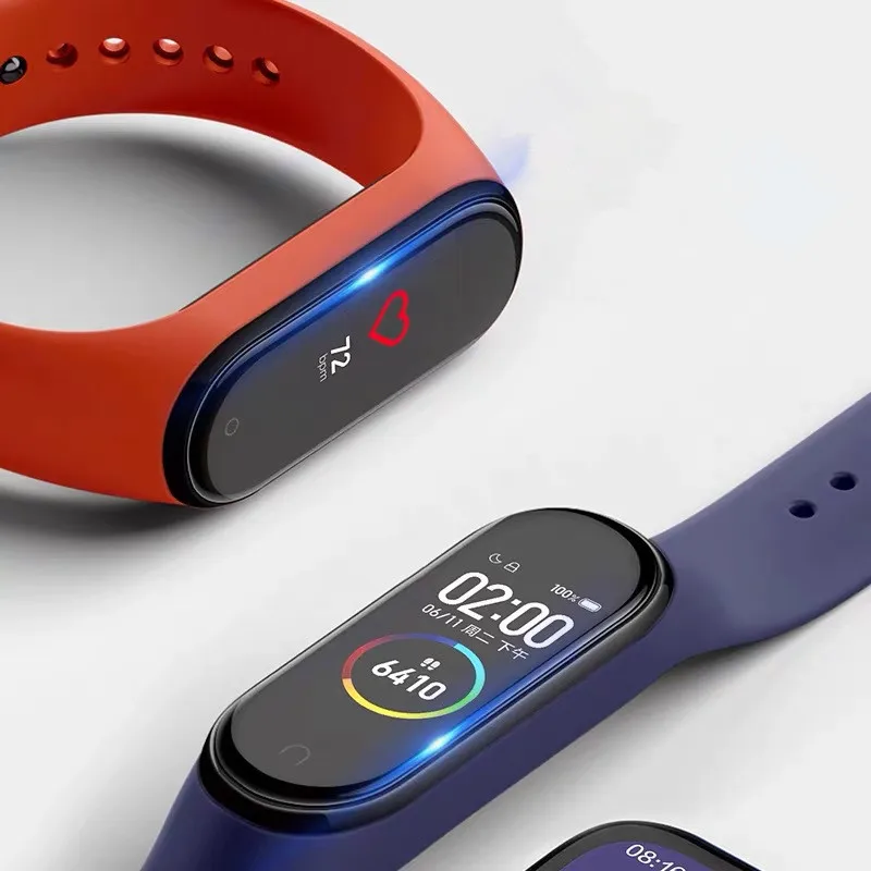 3D защита для экрана Xiaomi Mi Band 4 5 пленочный ремешок Band4 Смарт часы Miband полное мягкое