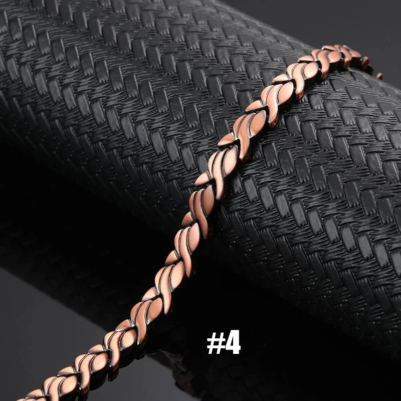 Vintage Copper Magnetic Bracelets For Women Pain Relief Pure Copper Adjustable Bio Energy Blood Pressure Accessory Bracelet magnetic bracelet