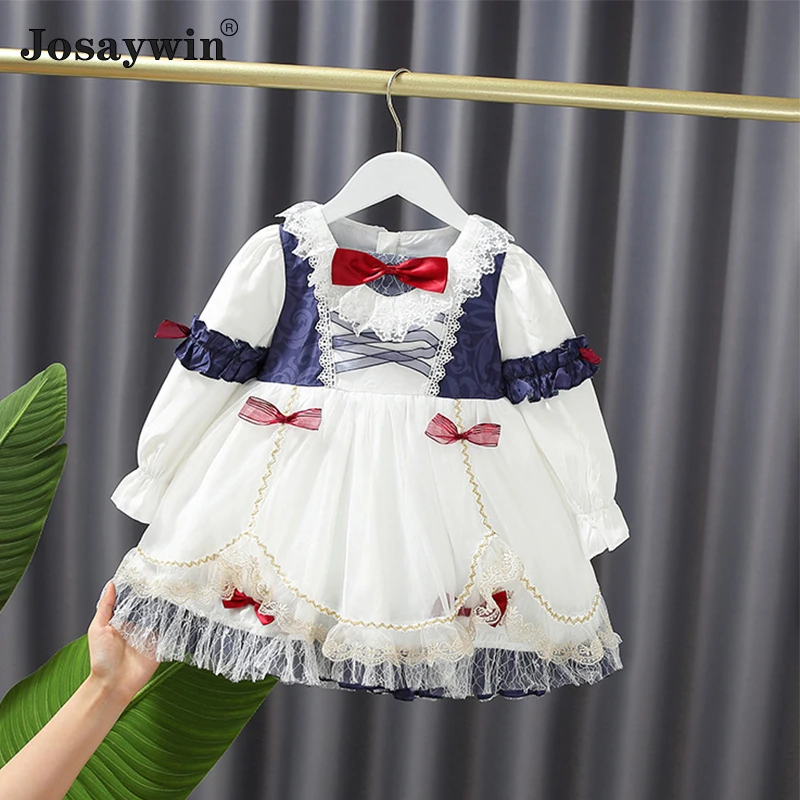 

Children Clothes Girls Lolita Dress Ball Gowns Baby Girl Birthday Party Dresses Toddle Mesh Princess Vestidos Wedding Dress