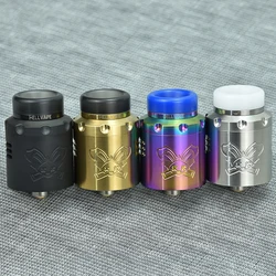 Dead Rabbit V3 RDA 24MM Electronic Cigarette Tank 316 SS airflow adjustable Rebuildable Vaporizer Single/Dual Coil vape atomizer