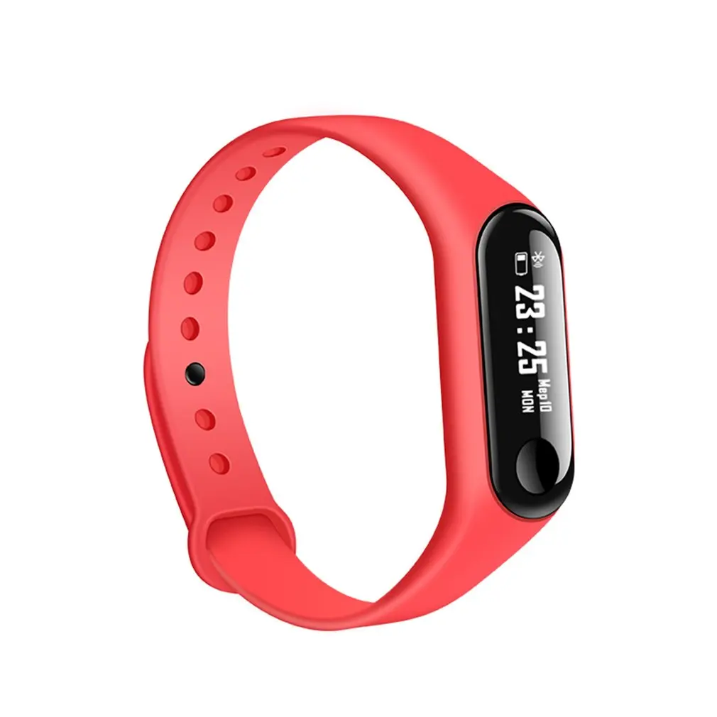 Smartband M2/M3/Y2, водонепроницаемый браслет, монитор сердечного ритма, Bluetooth, умный Браслет, фитнес-трекер, шагомер, браслет - Цвет: 2