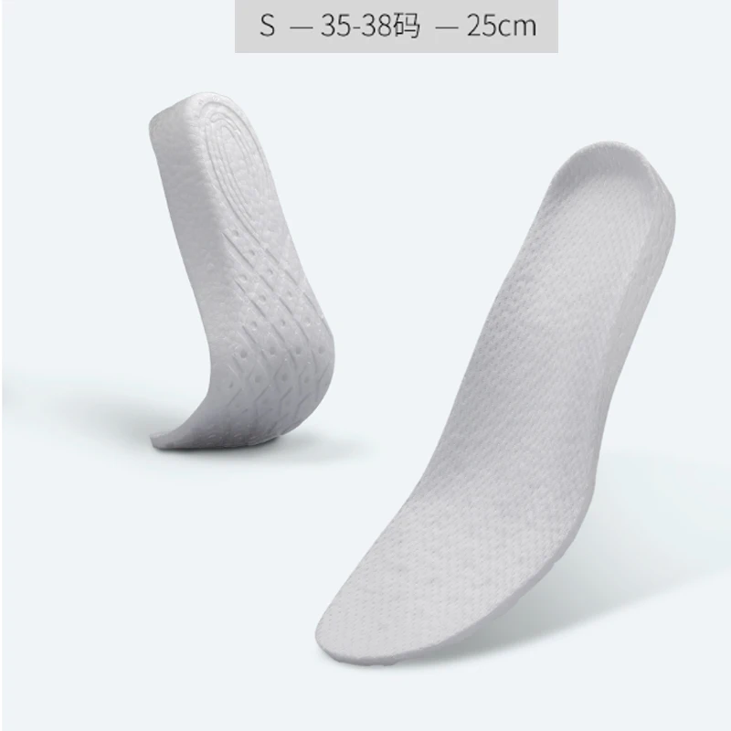 Xiaomi Mijia увеличивающие рост половинные стельки Pad 2,5 см стельки для увеличения роста мужская женская обувь высота вставки обувь Pad одна пара в Pac