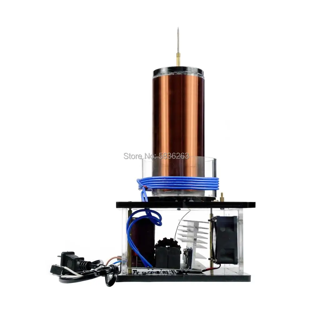 

500W High Power Tesla Arc Generator AC 220 V Music Plasma Speaker Electronic Component Speaker DIY Mini Tesla Personalized Gift