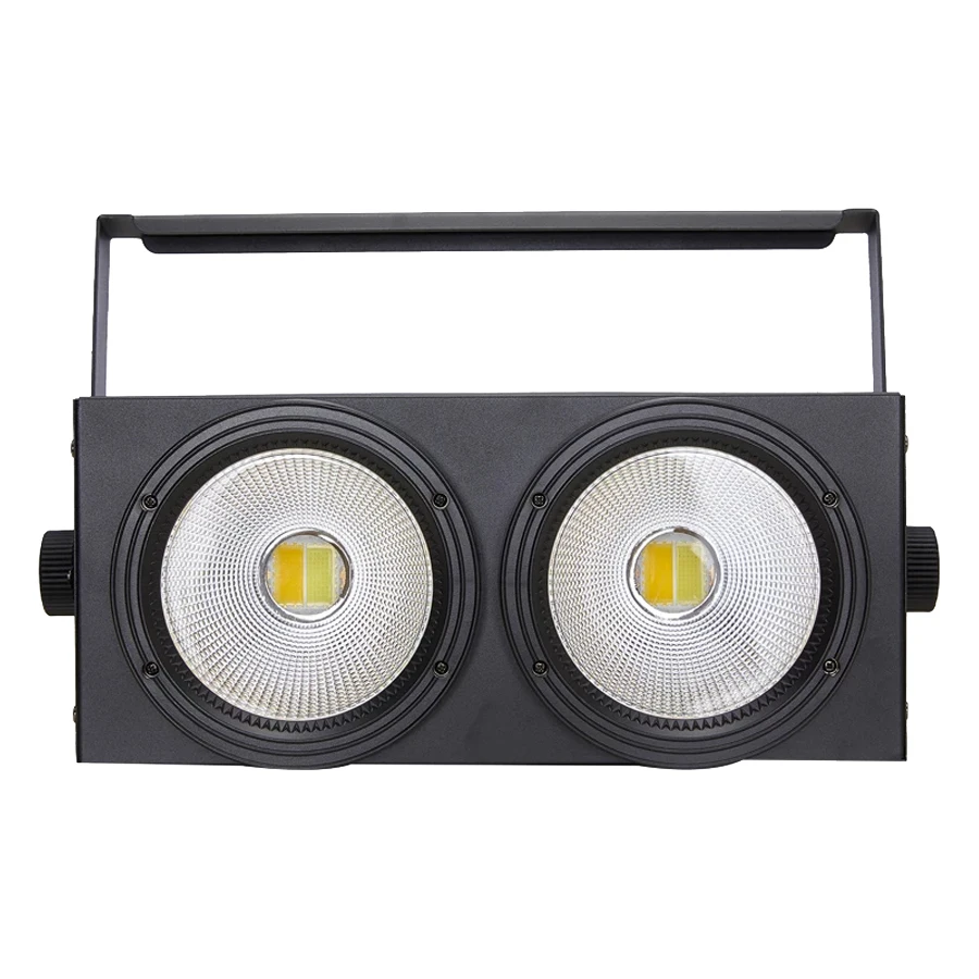 

Cob Wash audience light 2 eyes flood light 2x100w led matrix blind dmx light Par stage Uplighting for DJ disco concert